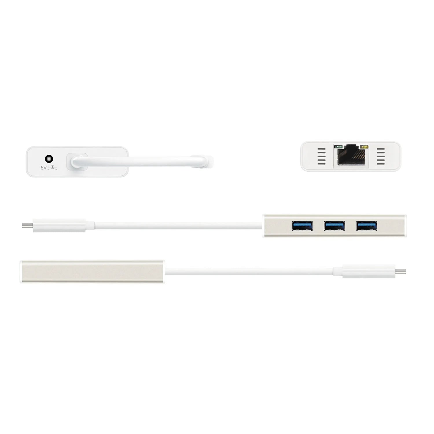 Multipuerto-C JCH471 ETHERNET/3 P.USB $